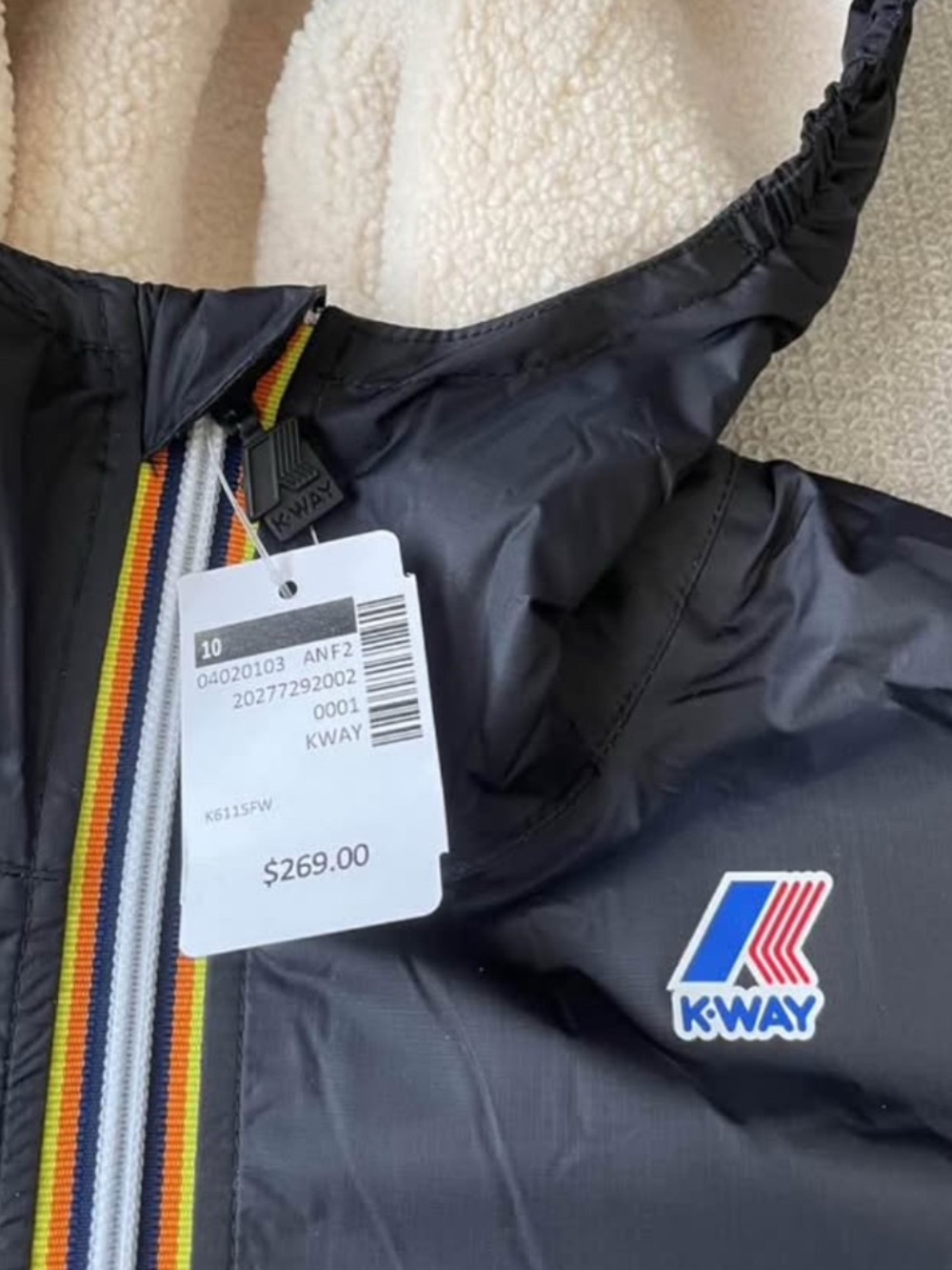 K-Way Kids Bomber Jacket - Size 10
